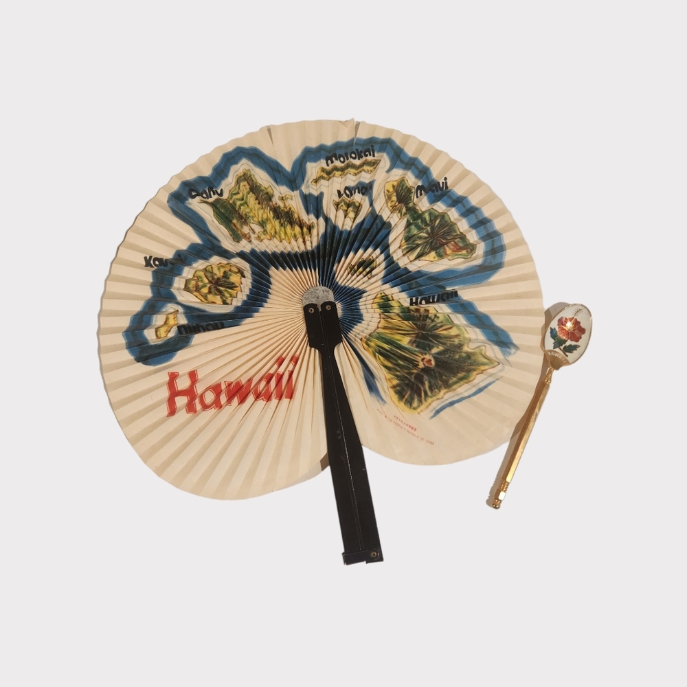 Hawaii‎ spoon and fan